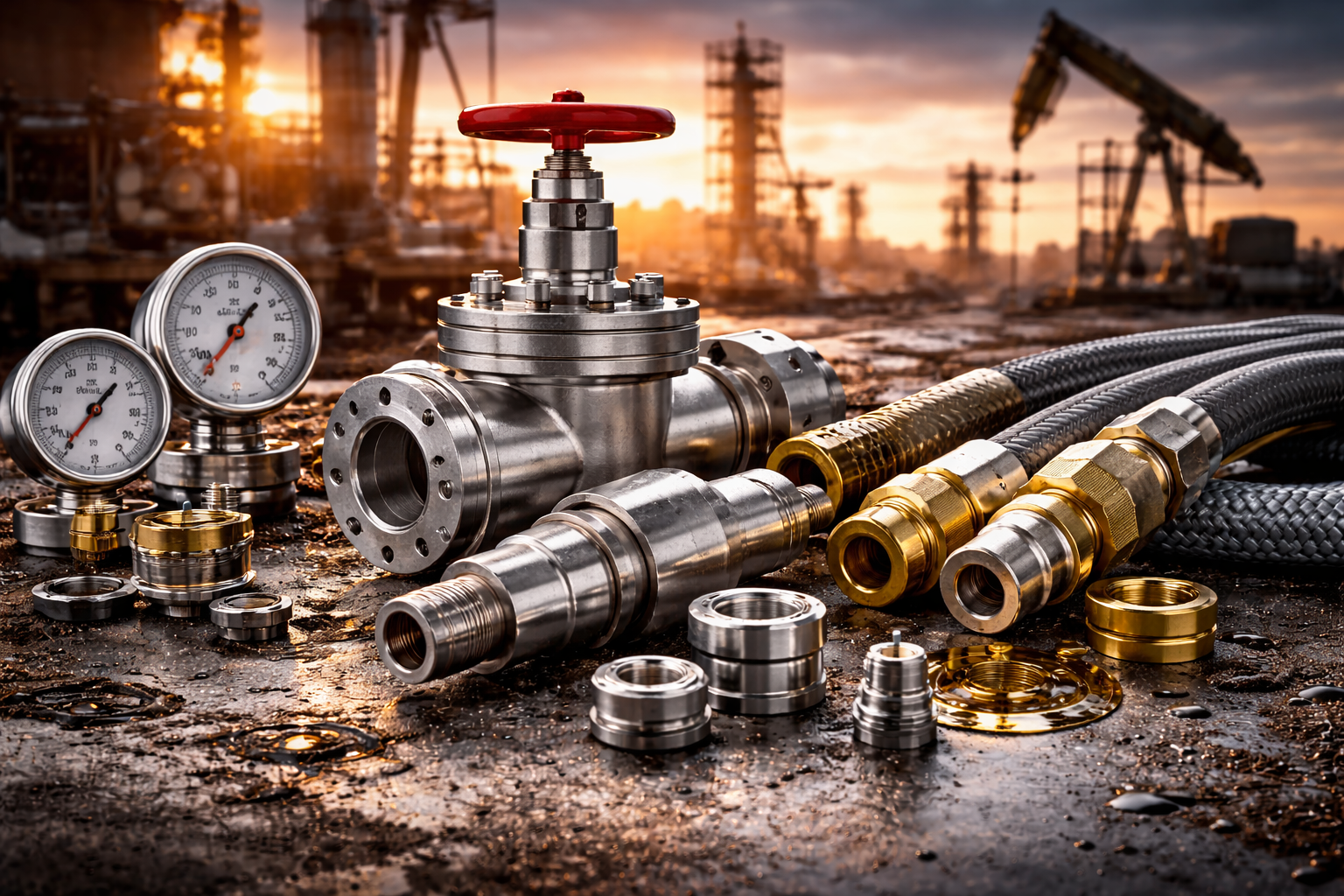 Oil and gas precision components by Aarohi Corporation